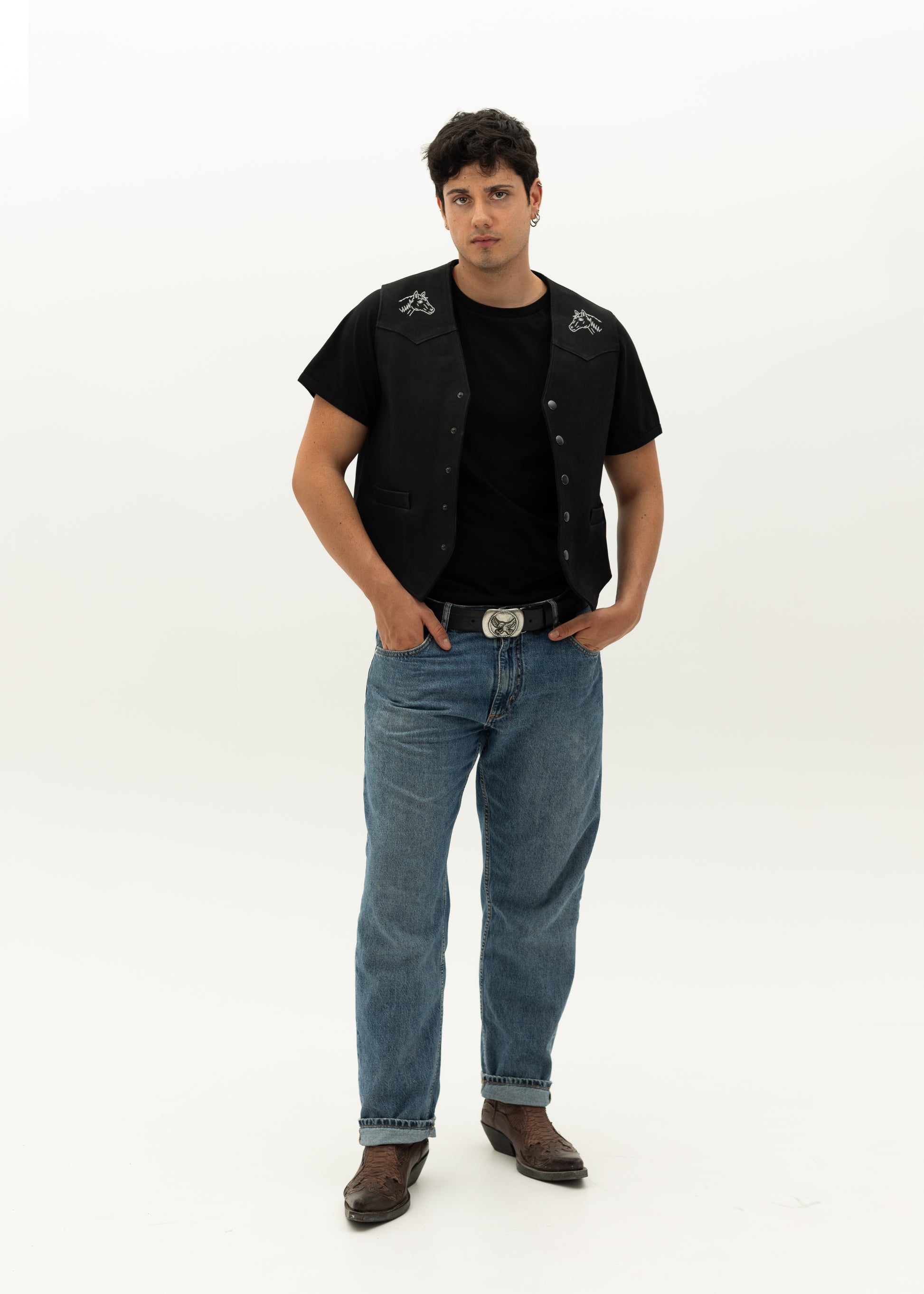 Fuzzyeye handmade vest