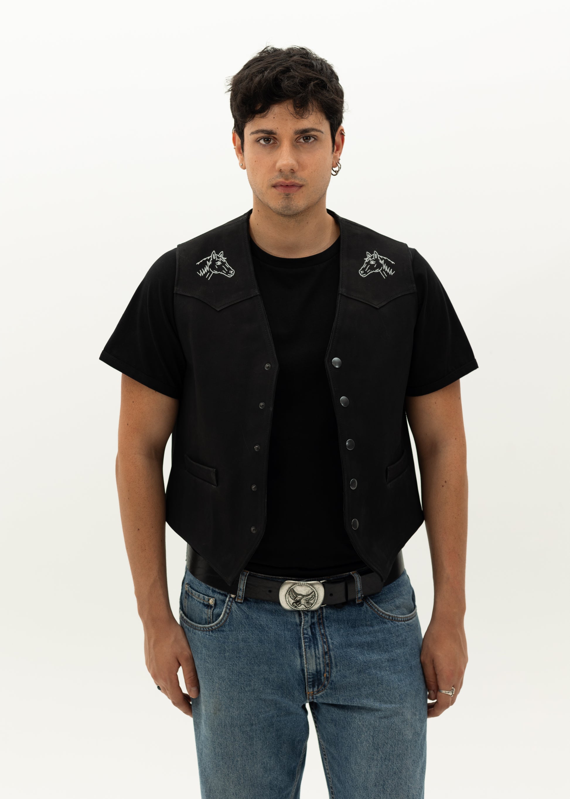 Fuzzyeye handmade vest