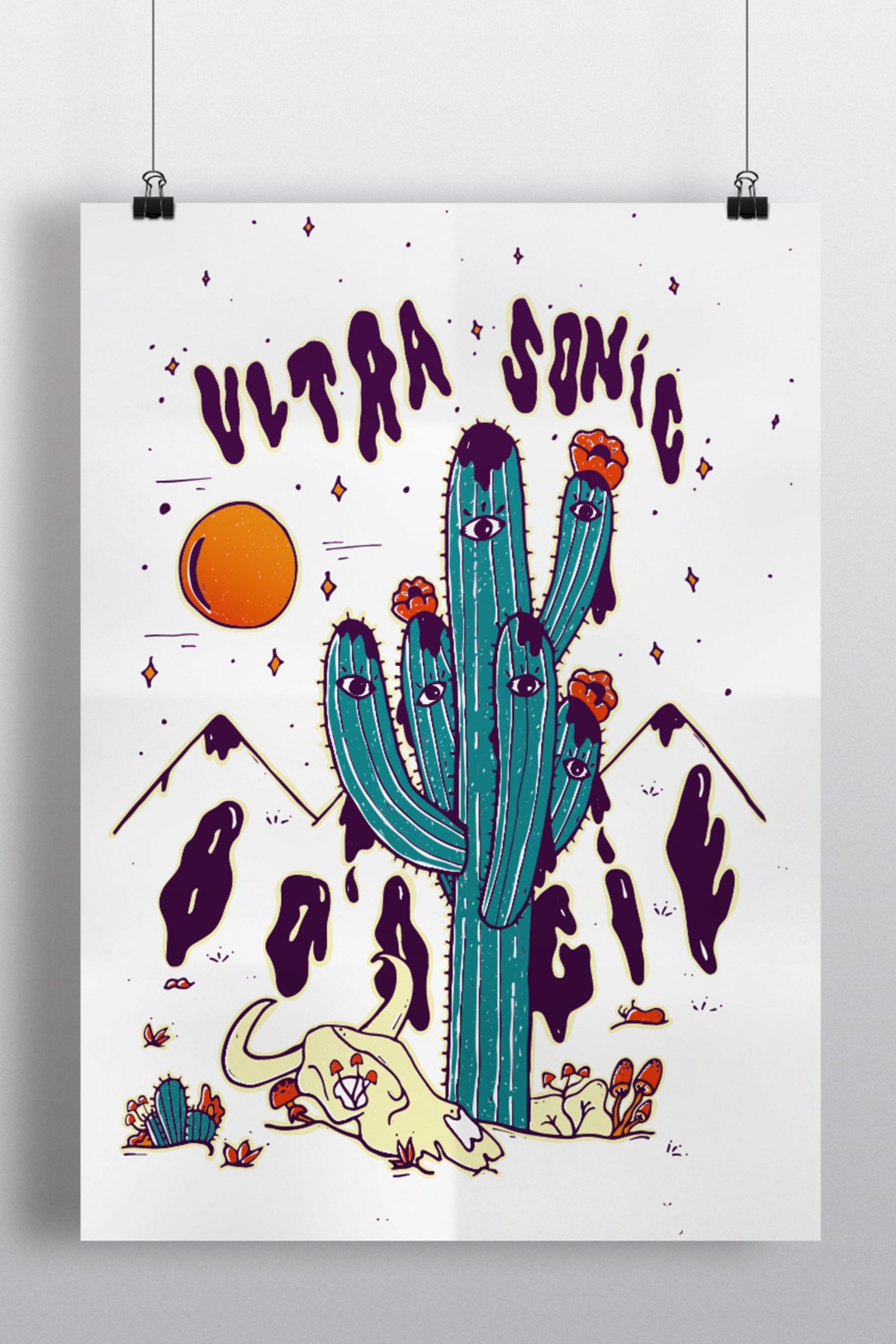 "ULTRA SONIC BOOGIE" POSTER